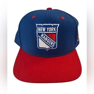 NY Rangers Cap in Blue and Red
